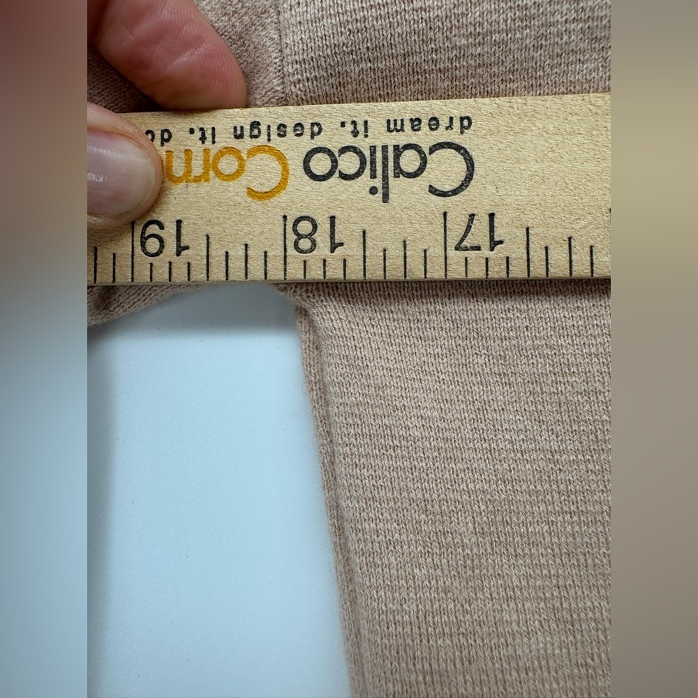 & Other Stories Wool Beige Knit Long Sleeve Sweater Pullover Women’s Small - Picture 7 of 9